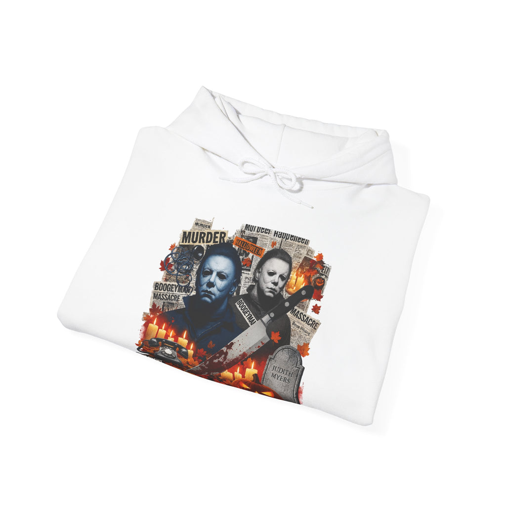 Classic Horror Halloween Graphic - Cozy Hoodie