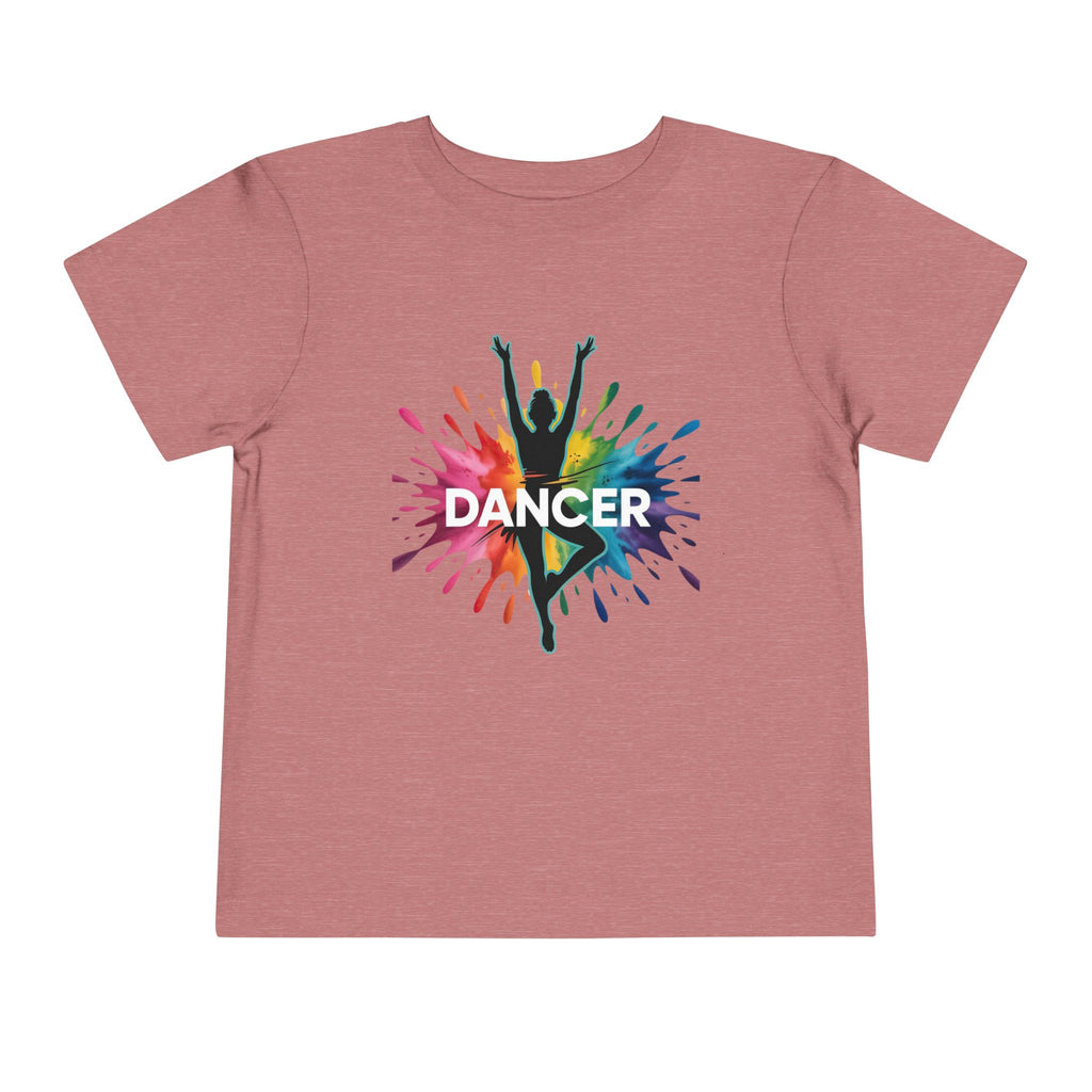 Dancer — Girls Watercolor Ballerina Toddler T-Shirt