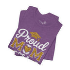 Proud Mom of a 2026 Graduate FRONT & BACK upload photo T-Shirt