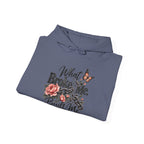 What Broke Me Built Me Graphic  - Cozy Hoodie