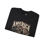 1776–2026 America 250 Years Eagle Crewneck Sweatshirt — Patriotic Anniversary Gift | S–3XL
