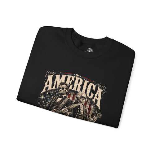1776–2026 America 250 Years Eagle Crewneck Sweatshirt — Patriotic Anniversary Gift | S–3XL