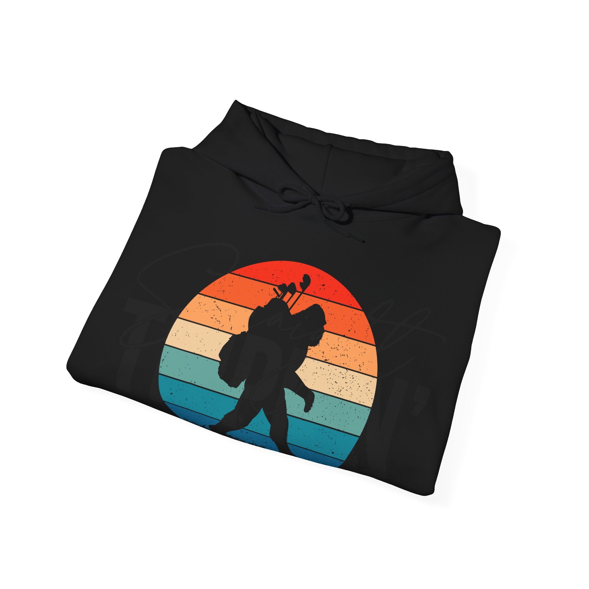 Funny Big Foot Golf Hoodie