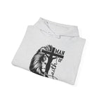 Man of Faith  Lion & Cross I Corinthians 16:13 Christian - Cozy Hoodie