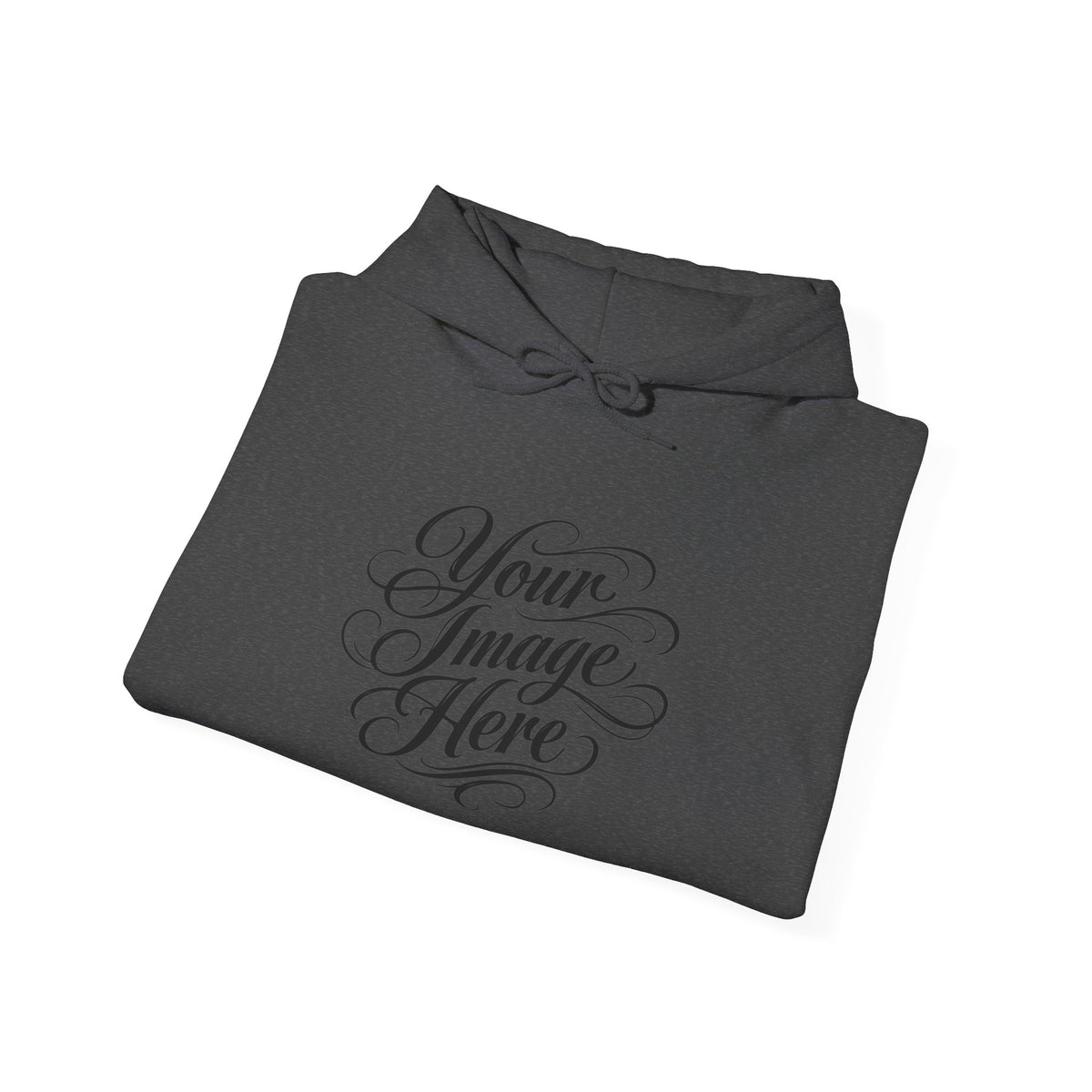 Custom Image & Optional Text Graphic Print - Cozy Hoodie