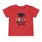 Girls Pre-K Grad 2026 Toddler Tee – Customizable Graduation Shirt
