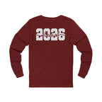 We Outta Here — Class of 2026 FRONT & BACK Long Sleeve T-Shirt