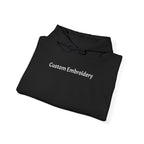EMBROIDERED Custom Text (Dark Colors/Shades) Cozy Unisex Hoodies