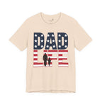Dad Life T-Shirt — American Flag Patriotic Father’s Day Tee