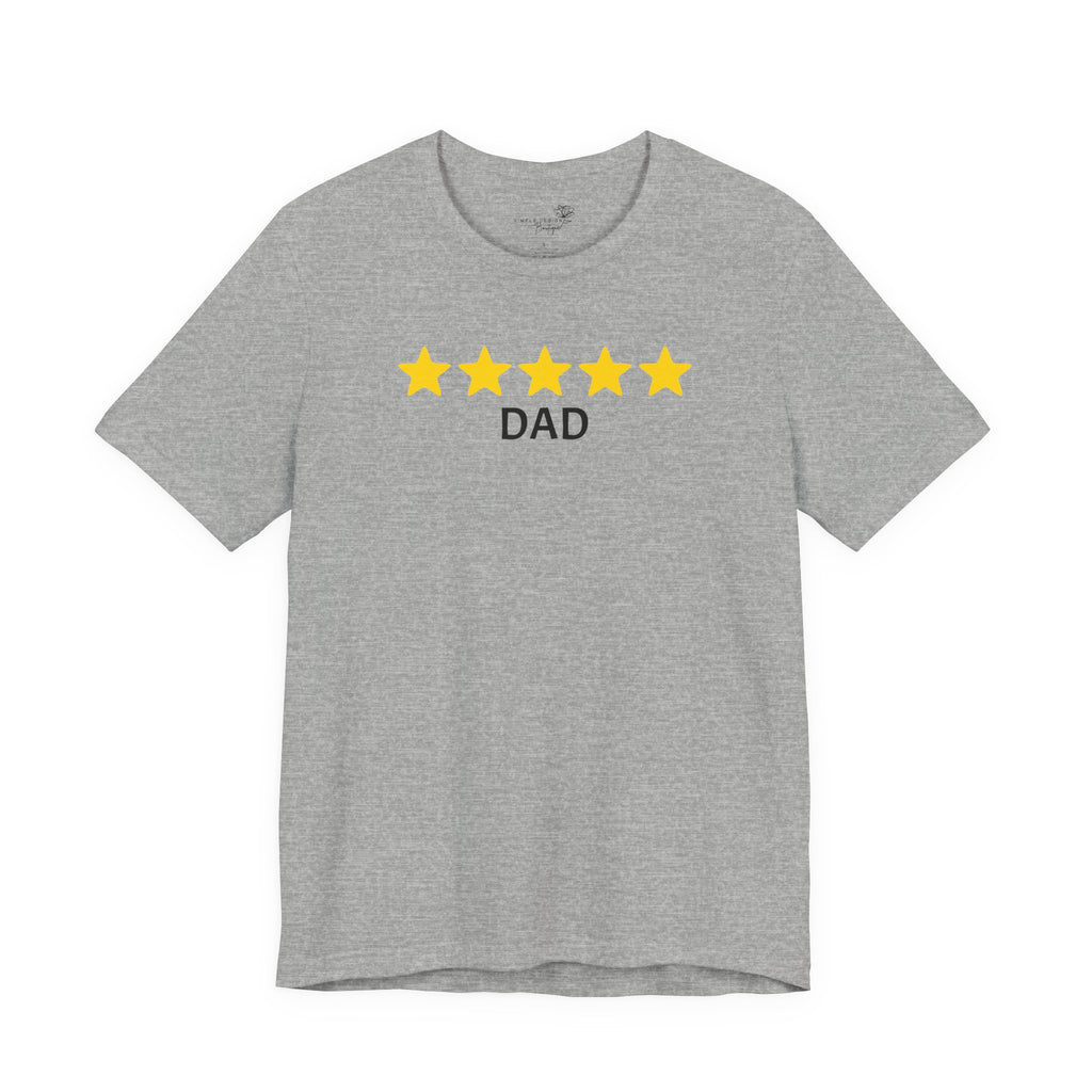 5 Star Dad — Would Recommend | Funny Father’s Day T-Shirt