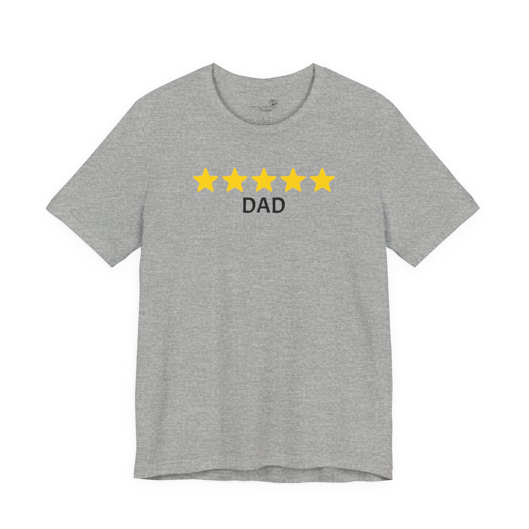 5 Star Dad — Would Recommend | Funny Father’s Day T-Shirt