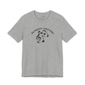 Music Therapy Tee — "life happens • music helps" Short Sleeve Shirt