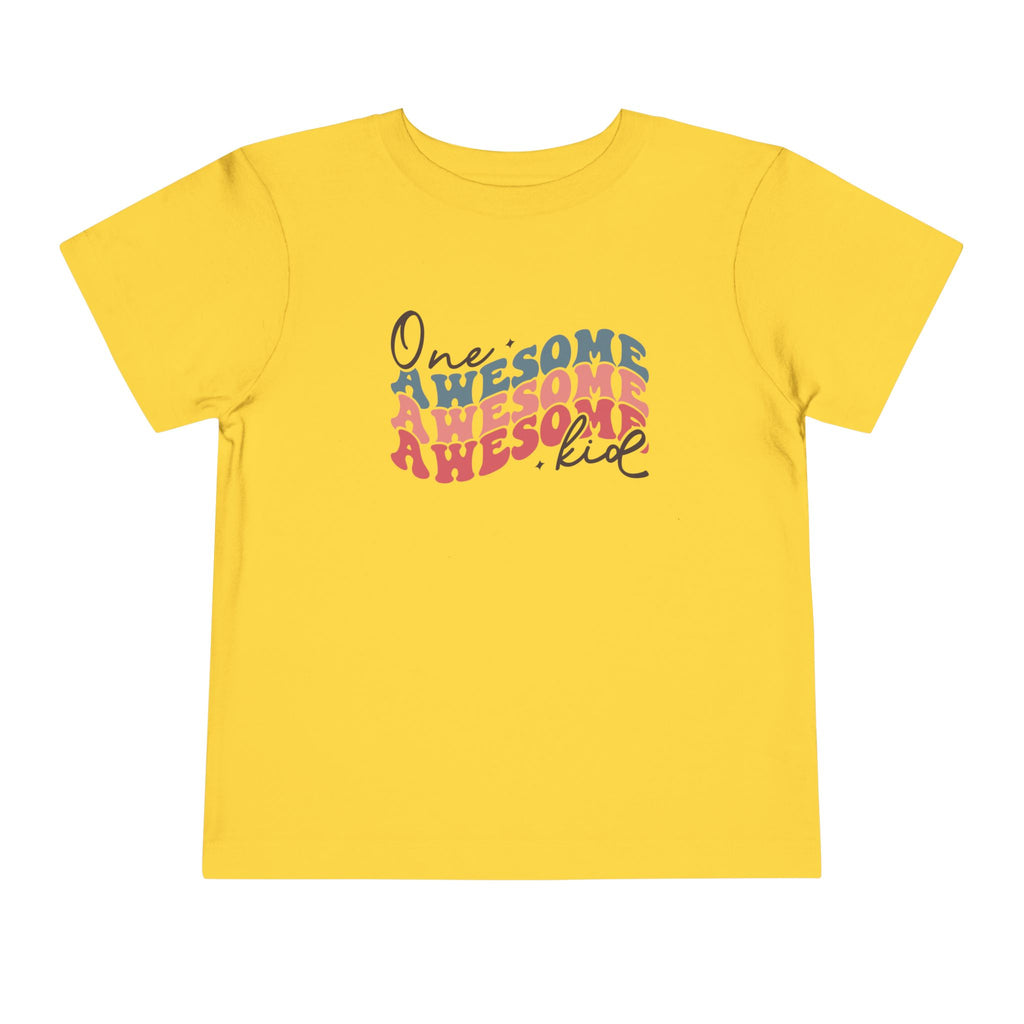 One Awesome Kid — Funny Toddler Graphic Tee