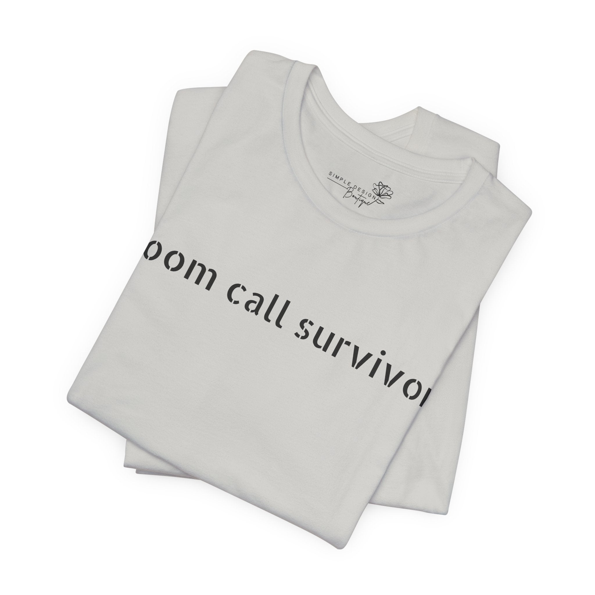 Zoom Call Survivor Funny Work From Home T-Shirt