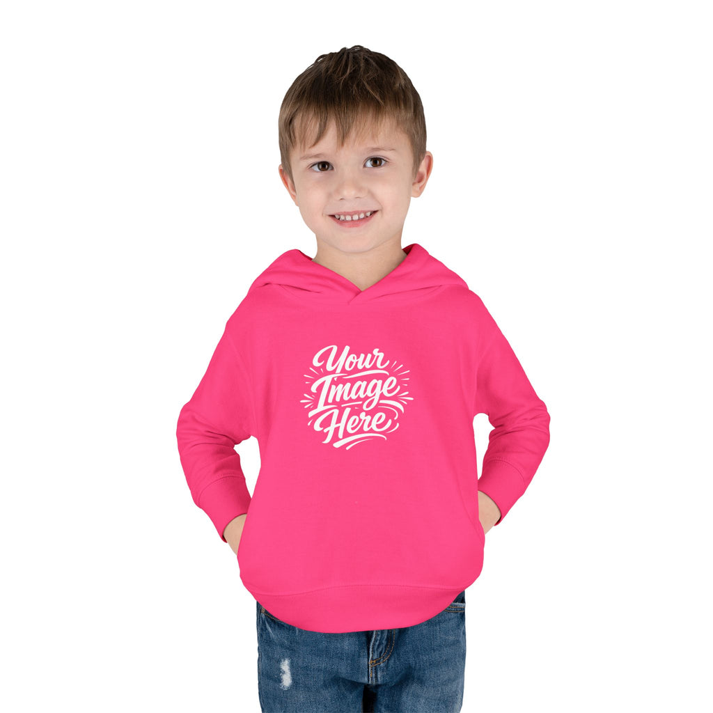 Toddler Hoodie — Custom Image & Optional Text