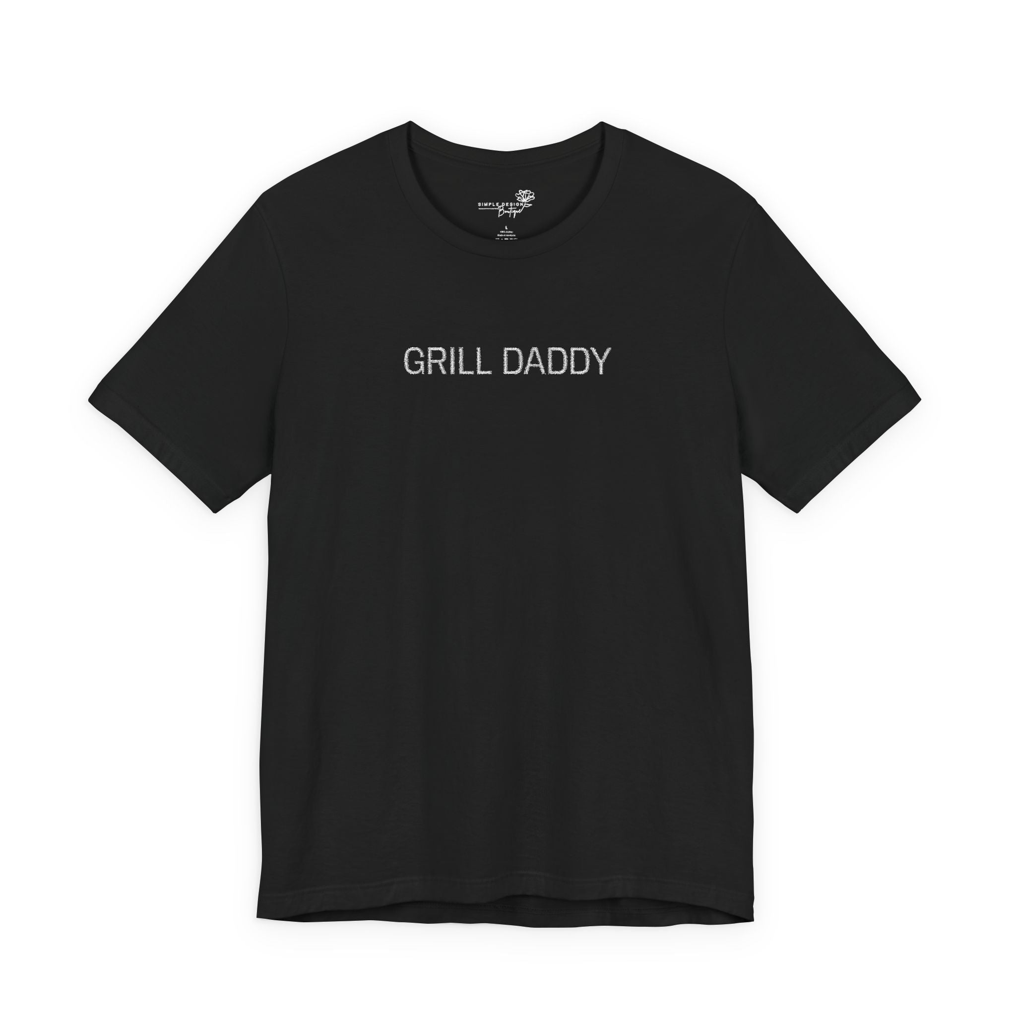 Grill Daddy — Embroidered Men’s T-Shirt