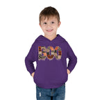 Toddler Hoodie - "BOO" Plaid Halloween Pullover