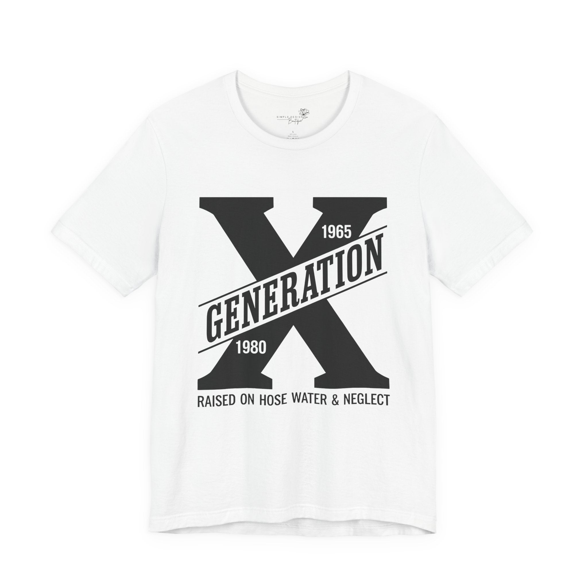 Generation X T-Shirt | Raised on Mixtapes & Resilience