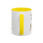 Coffee Mug — "My Alone Time Is for Everyone's Safety" Retro Woman Accent Mug
