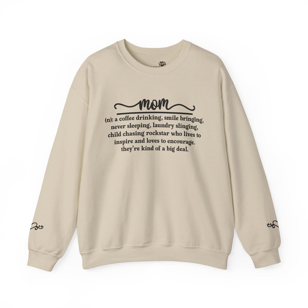 Mom Definition Sweatshirt — Meaningful Mother's Day Gift