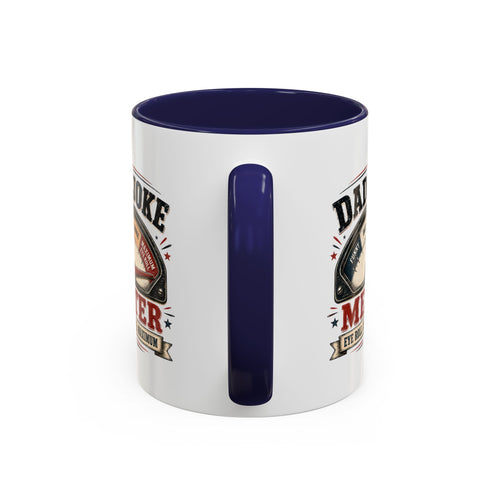Dad Joke Meter Accent Coffee Mug — Funny Father’s Day Gift | 11oz & 15oz