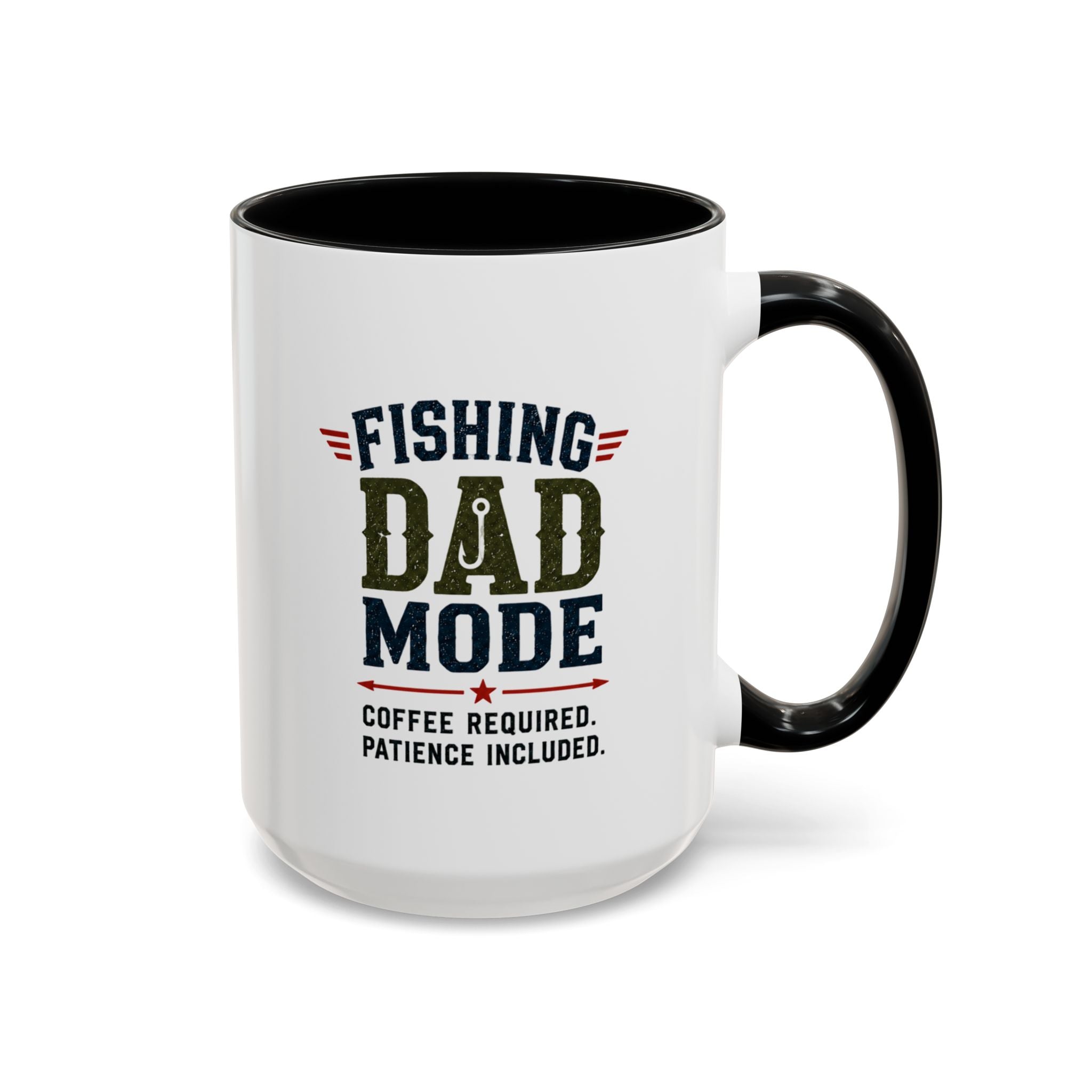 Fishing Dad Mode Coffee Mug — Funny Fishing Gift for Dad | 11oz & 15oz