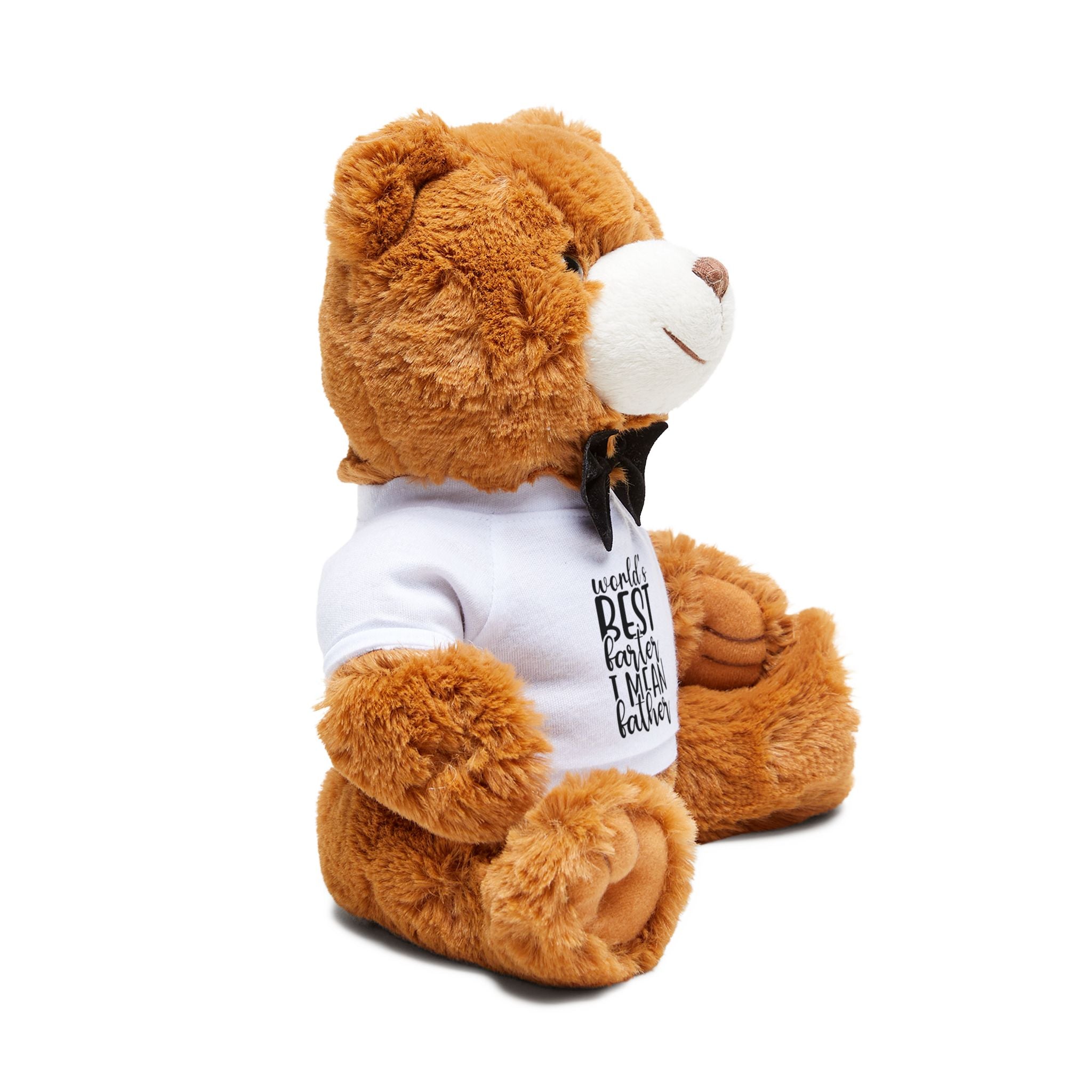 Customizable or keep World's Best Farter (I Mean Father) Adorable Teddy Bear