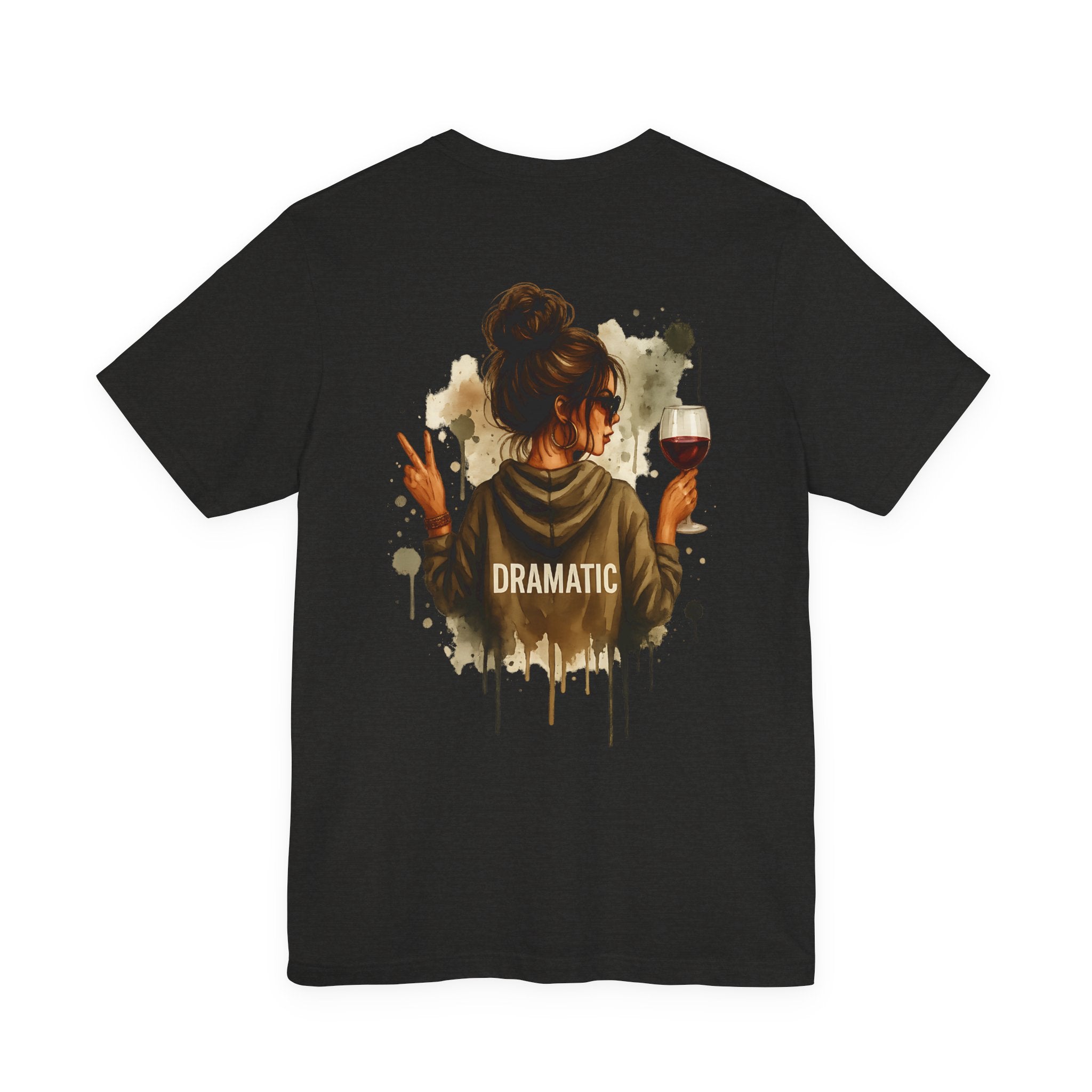 Dramatic — Women's Graphic Back Tee