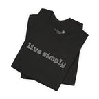 Live Simply T-Shirt - Print