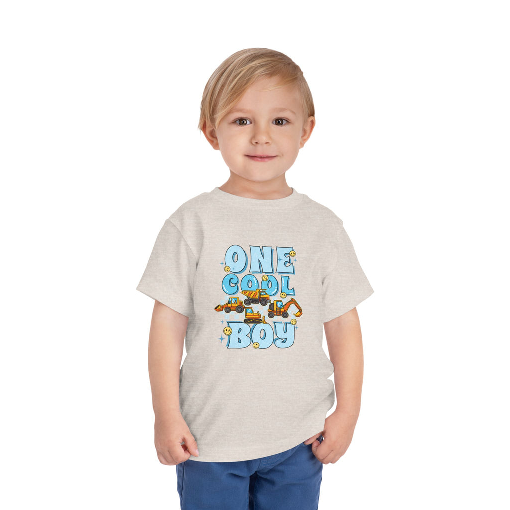 One Cool Boy — Funny Toddler Graphic Tee
