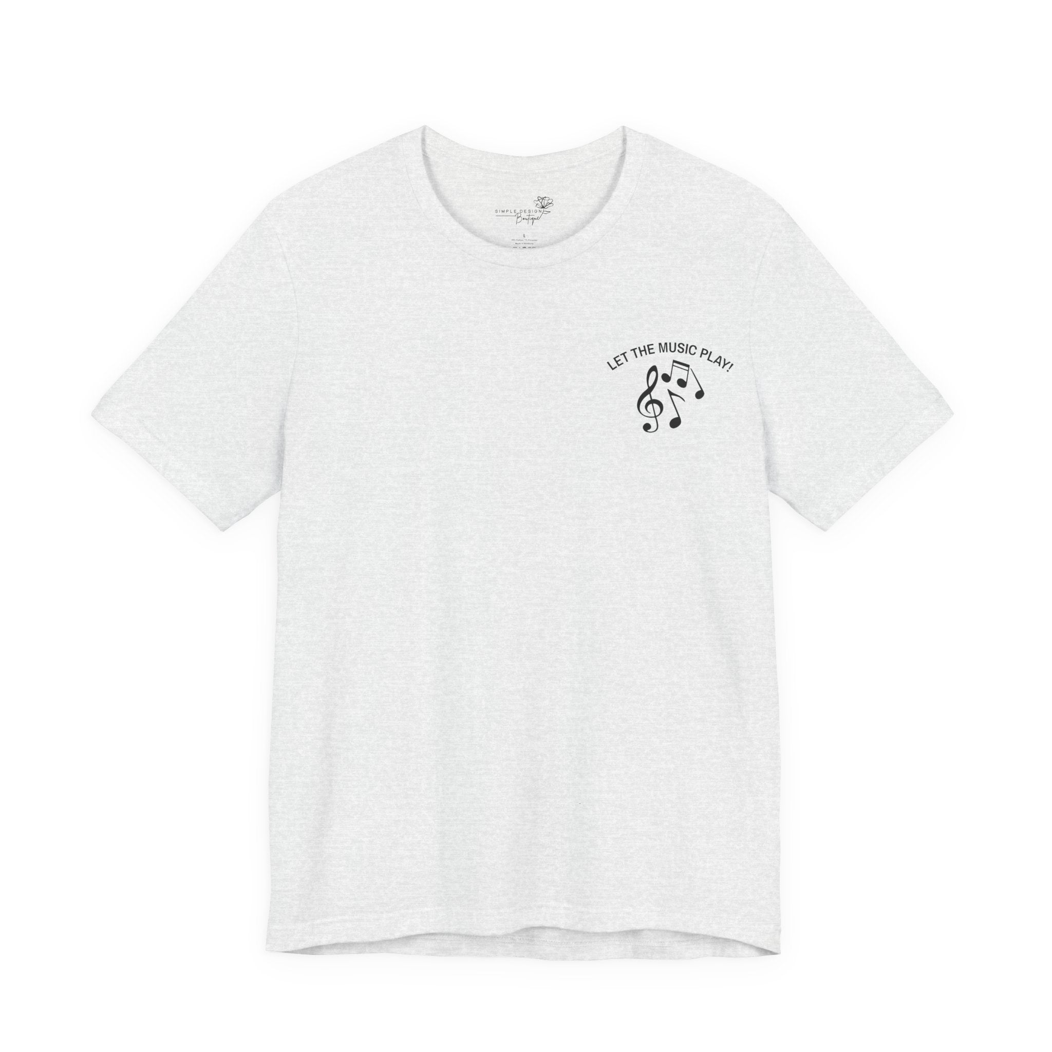 Musical Notes Unisex T-Shirt — Subtle Graphic Tee for Music Lovers 🎵