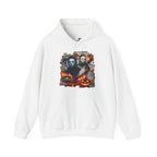 Classic Horror Halloween Graphic - Cozy Hoodie