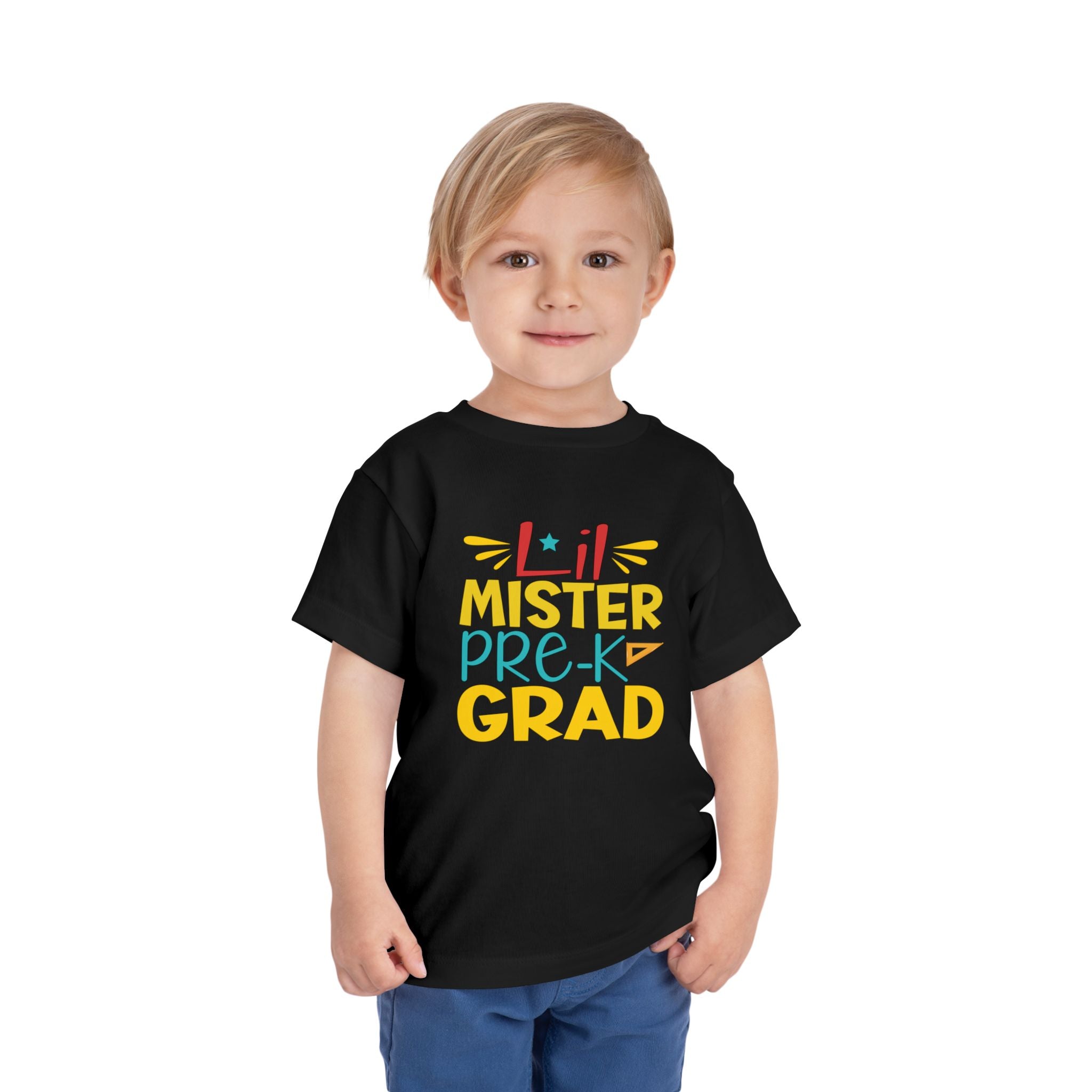 Little Mister Pre-K Grad — Boys Toddler Graduation T-Shirt
