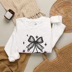 Halloween Jack-O'-Lantern 3D Bow Pumpkins Graphic - Pullover Sweatshirt