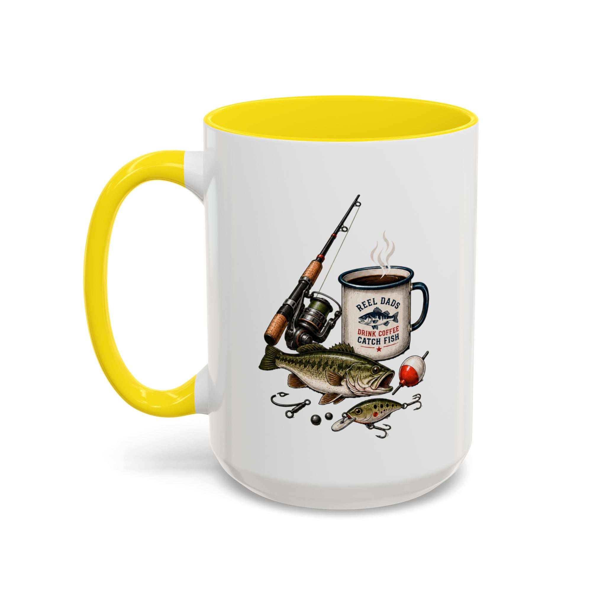 Fishing Dad Mode Coffee Mug — Funny Fishing Gift for Dad | 11oz & 15oz