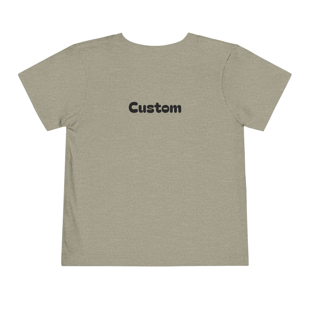 2026 Kindergarten Graduate FRONT & BACK (customize the back) Toddler T-Shirt