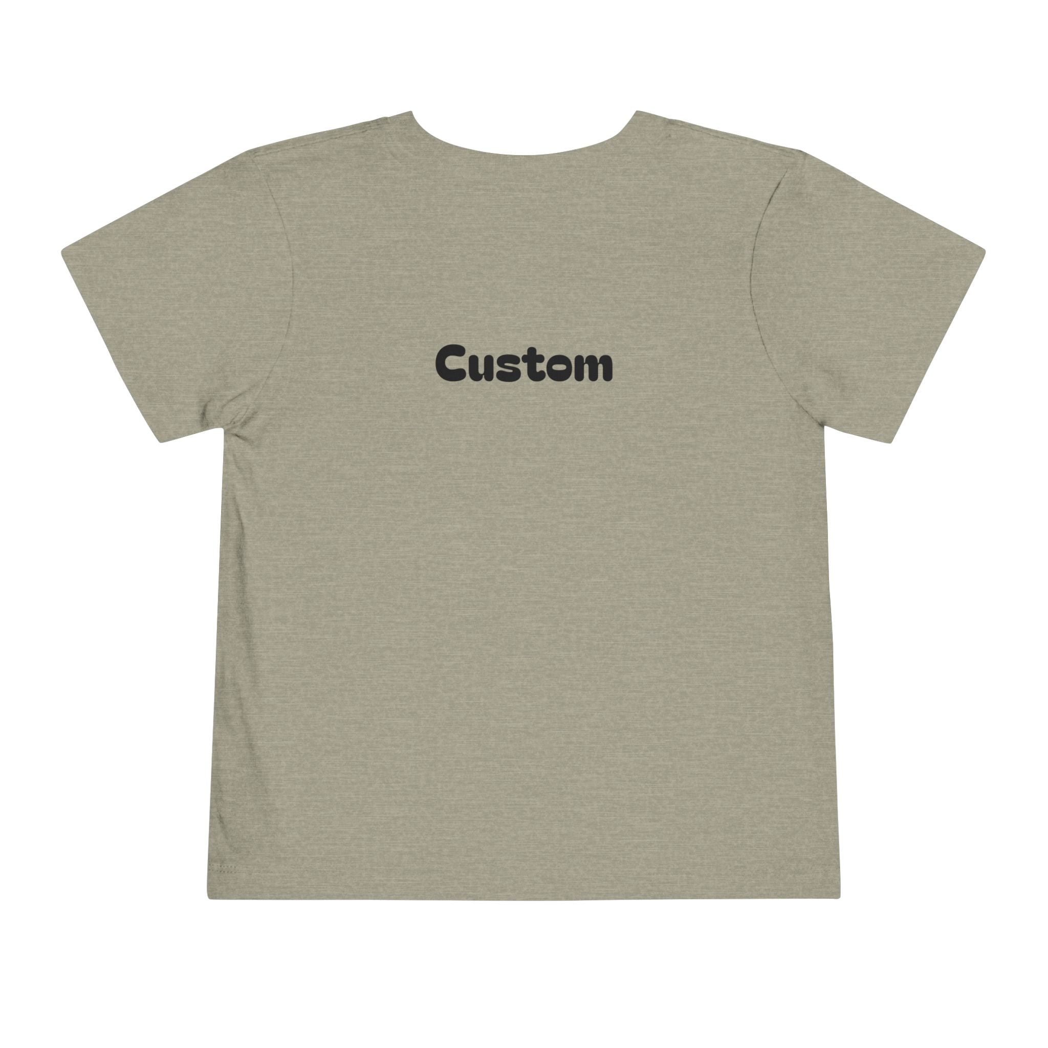 2026 Kindergarten Graduate FRONT & BACK (customize the back) Toddler T-Shirt