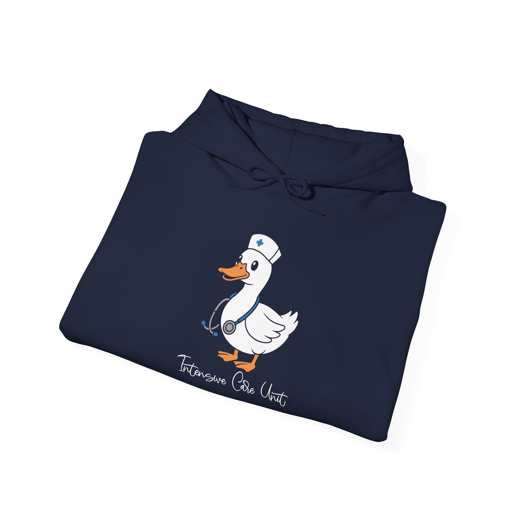 Intensive Care Unit — Customized Cartoon Duck Cozy Hoodie