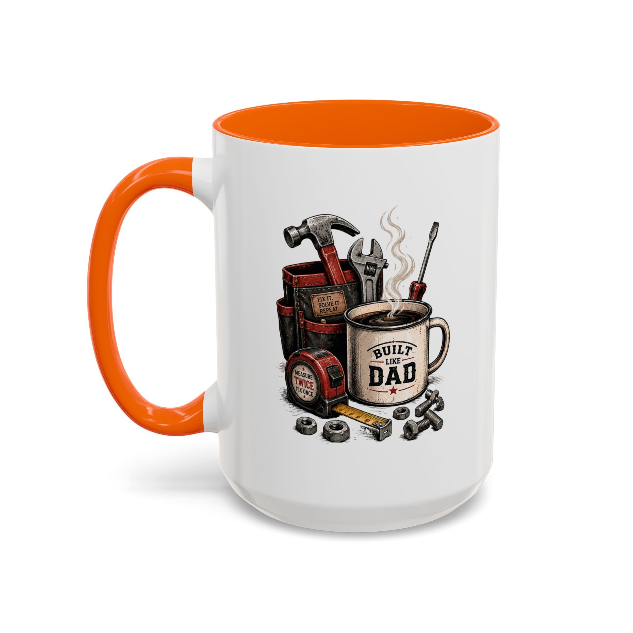 Dad’s Fix-It Fuel Coffee Mug — Funny Handyman Gift for Dad | 11oz & 15oz