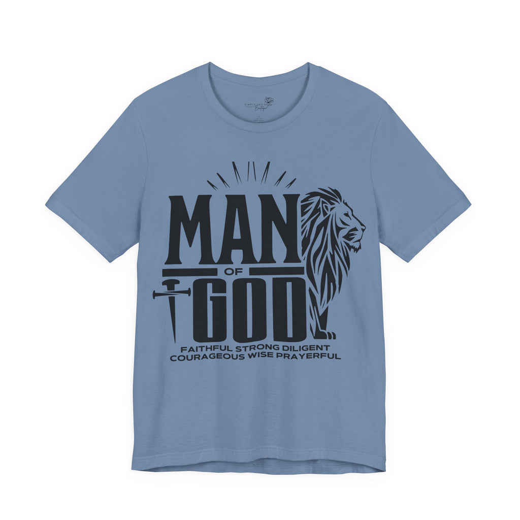 Man of God T-Shirt — Faith-Inspired Tee for Him