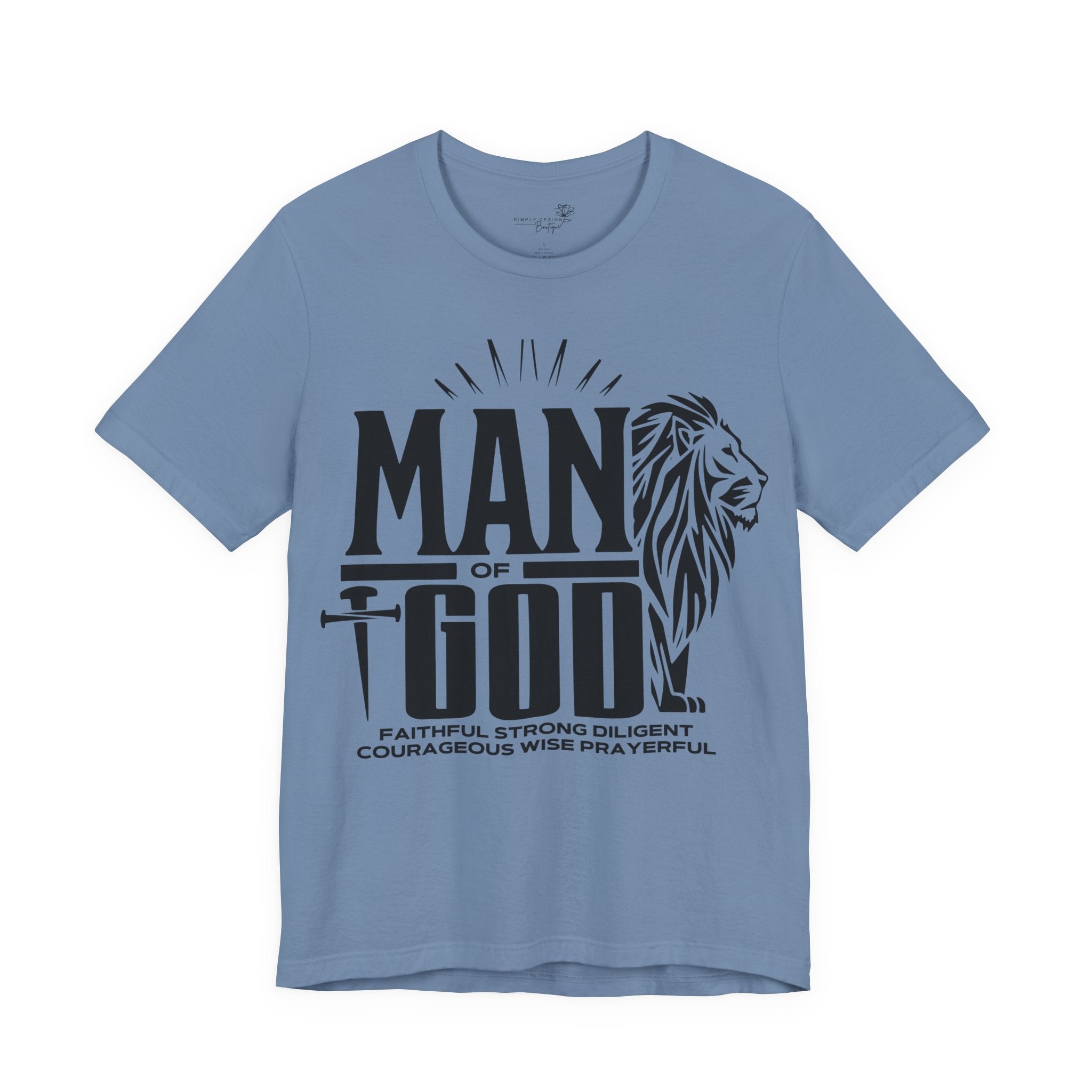 Man of God T-Shirt — Faith-Inspired Tee for Him