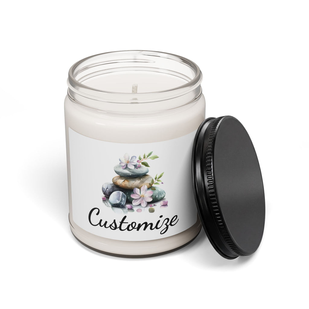 Personalized Upload Image and/or Text Scented Soy Candle