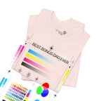Best Bonus Dad Ever — Embroidered T-Shirt