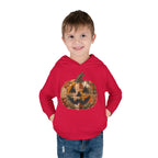 Toddler Halloween Pumpkin Hoodie — Patchwork Jack-O'-Lantern Pullover