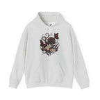 Beautifully Twisted Rose & Butterfly Graphic -  Cozy Hoodie