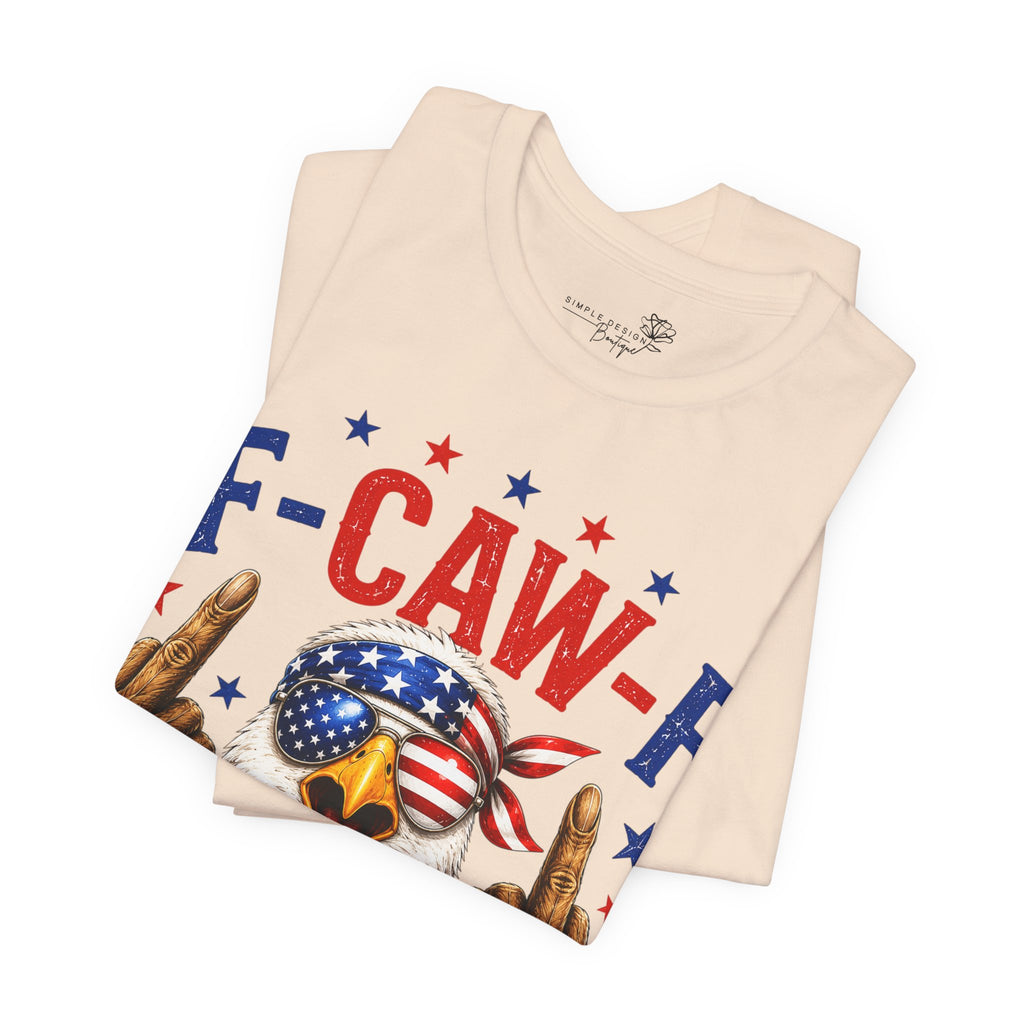 F-CAW-F Bald Eagle Patriotic T-Shirt