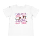 I've Been Testing Limits Since Birth — Funny Toddler Graphic Tee