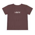 Little Miss Kindergarten Grad. FRONT & BACK — Toddler Graduation Tee