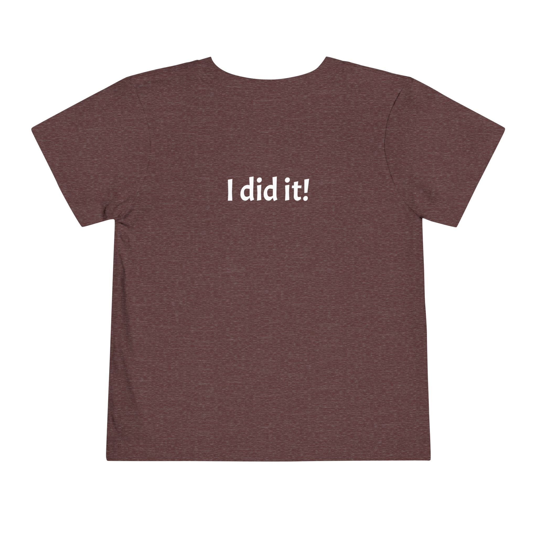 Little Miss Kindergarten Grad. FRONT & BACK — Toddler Graduation Tee