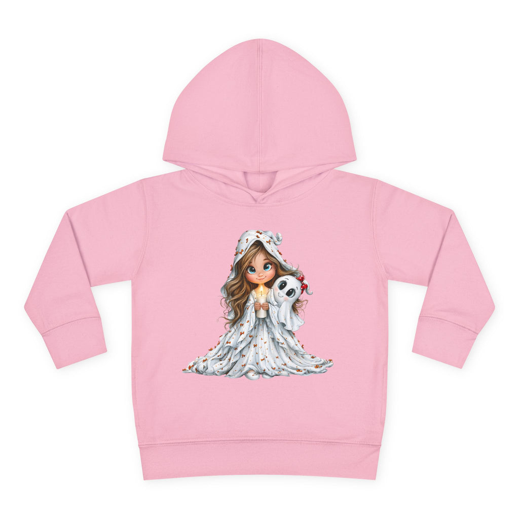 Toddler Girl and Ghost Pullover Hoodie